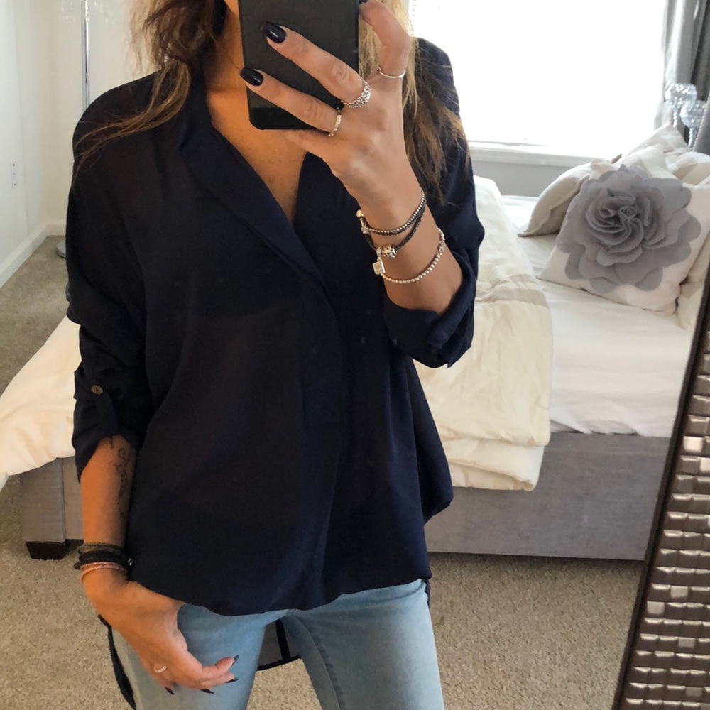 Tommy bahama sheer top